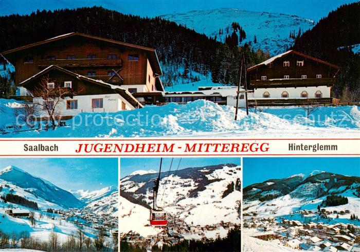 Saalbach -Hinterglemm AT Jugendheim Mitteregg Panorama Seilbahn