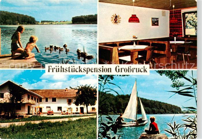 Wildshut Fruehstueckspension Grossruck Gaststube Ententeich Segelpartie