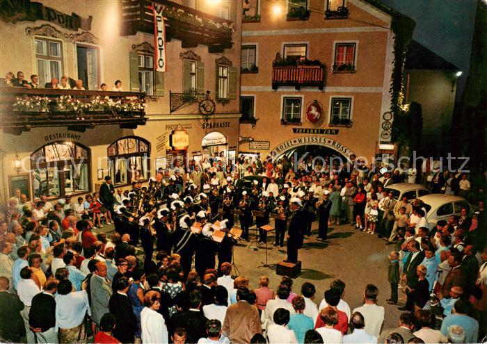 St Wolfgang Wolfgangsee Platzkonzert am Marktplatz