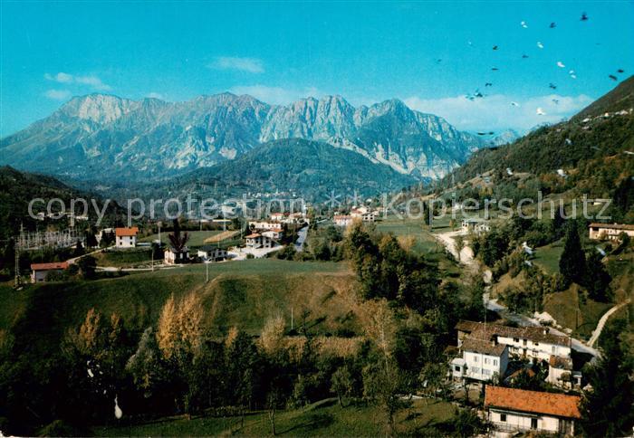 Meduno Pordenone IT Scorcio panoramico con Monte Raut
