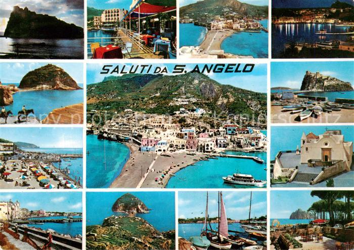 San Angelo Ischia IT Teilansichten Panorama