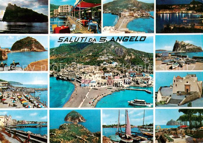 San Angelo Ischia IT Teilansichten Panorama