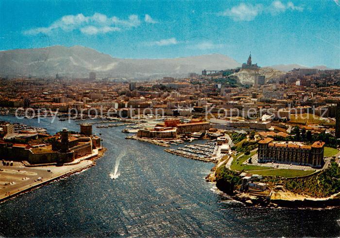 Marseille 13 Vue aerienne Palais et jardin du Pharo