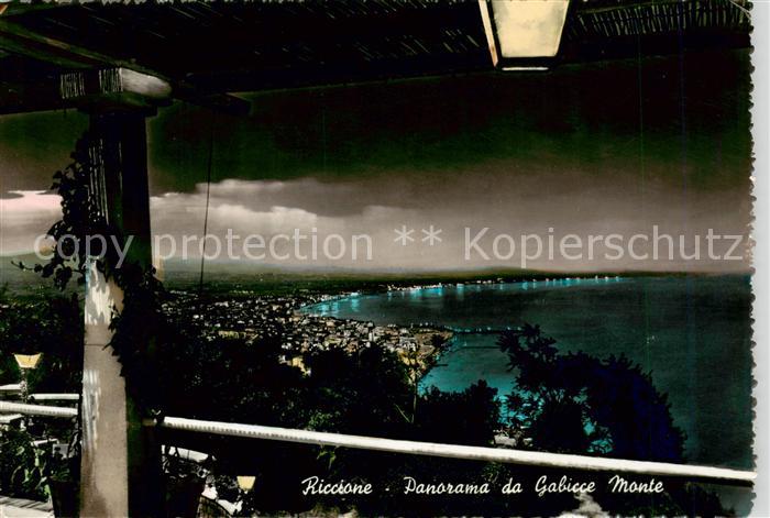 Riccione Rimini IT Panorama da Gabicce Monte
