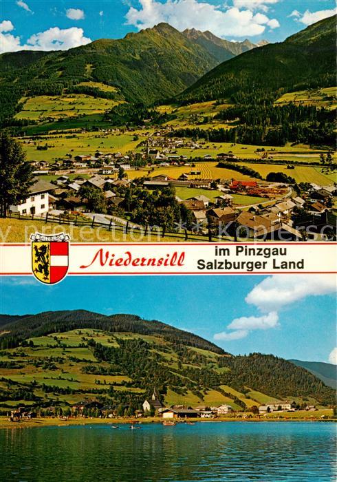 Niedernsill Panorama mit Badesee