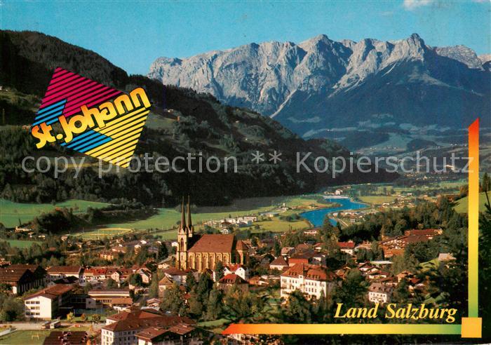 St Johann Pongau Panorama Salzachtal