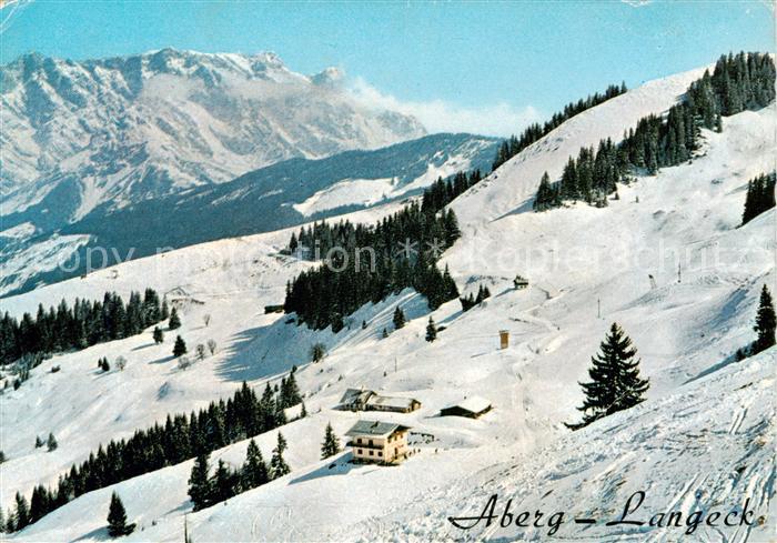 Maria Alm Steinernen Meer AT Schiparadies Aberg Langeck mit Hochkoenig