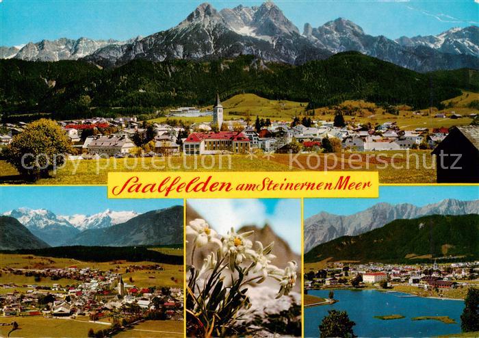 Saalfelden Steinernes Meer AT Panorama Kitzsteinhorn Edelweiss Strandbad am Witz
