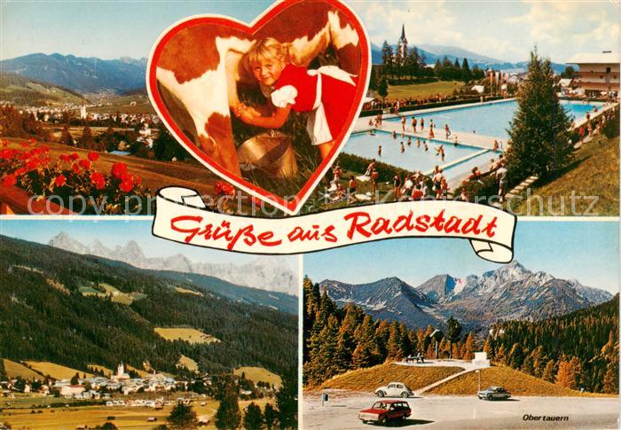 Radstadt AT Panorama Schwimmbad Obertauern