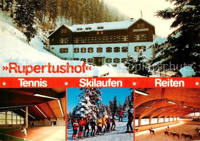 Abtenau AT Jugendsportzentrum Rupertushof Tennishalle Skilaufen Reithalle