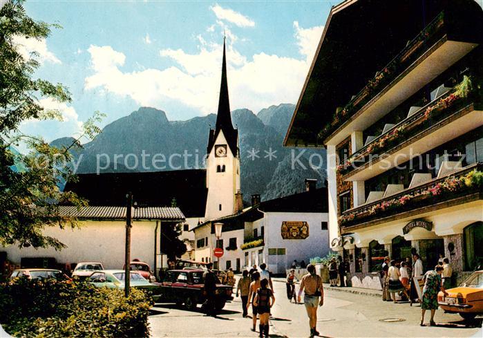 Abtenau AT Sporthotel Gasthof Cafe Moisl Kirche