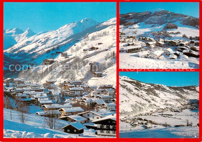 Hinterglemm Saalbach mit Tristkogel Staffkogel und Schattberg