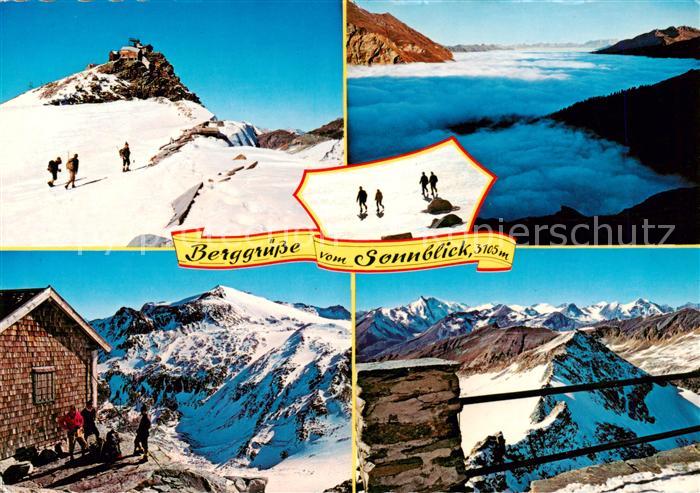 Hoher Sonnblick 3106m Rauris-Woerth AT Zittelhaus Morgenstimmung Rojacherhuette