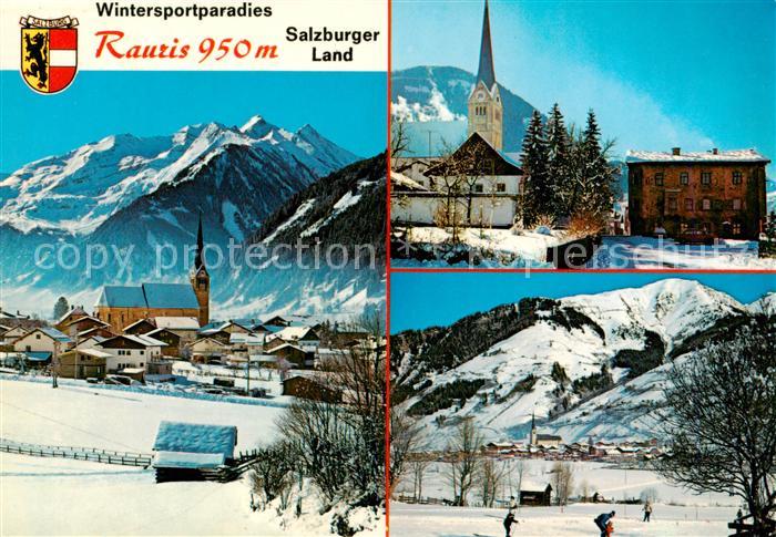 Rauris-Woerth AT Panorama Kirche Rauriser Tal