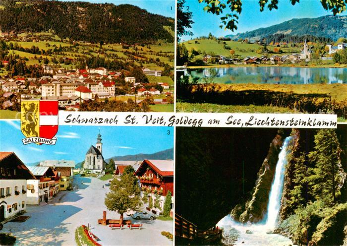 Schwarzach Pongau AT St Veit Goldegg am See Liechtensteinklamm Schleierfall