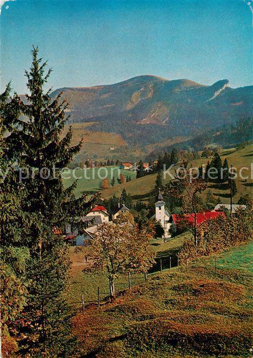 St Koloman mit Blick auf den Traftberg