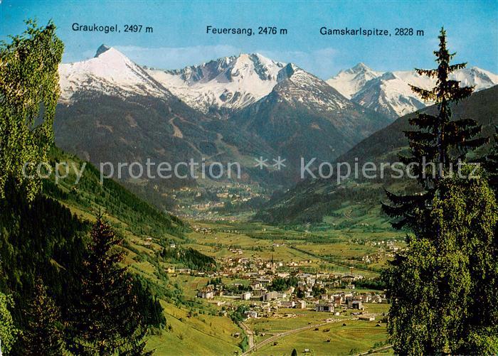 Bad Hofgastein AT mit den Hohen Tauern