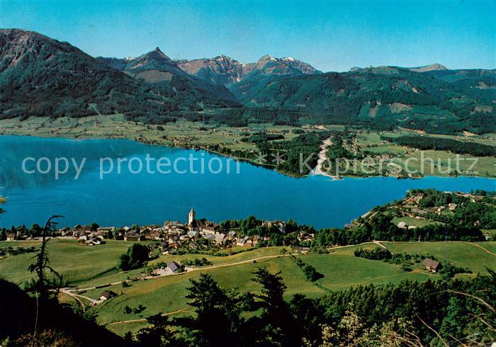 St Wolfgang Wolfgangsee Panorama
