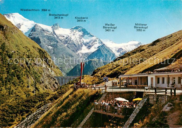 Kaprun AT Tauernkraftwerke Laerchwand Schraegaufzug Bergstation