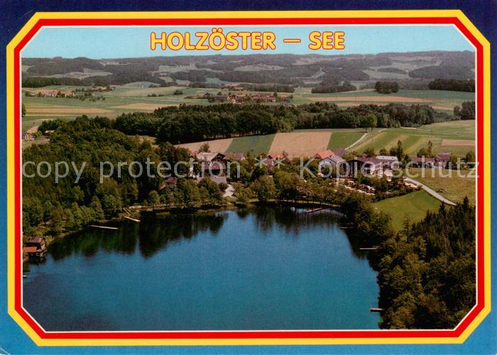 Holzoester Franking AT Holzoester See Fliegeraufnahme