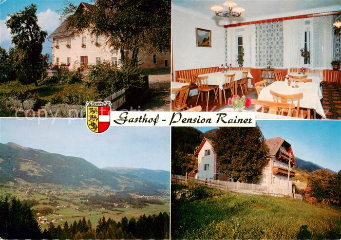 Pusarnitz Gasthof Pension Rainer Gaststube Panorama