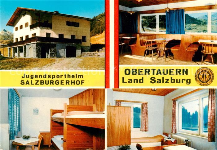 Obertauern AT Jugendsportheim Salzburgerhof Gaststube Zimmer