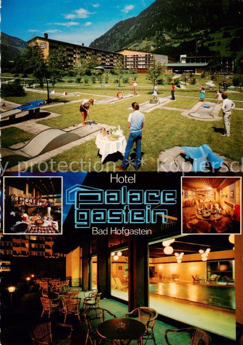 Bad Hofgastein AT Hotel Palace Gastein Minigolfplatz Gastraeume