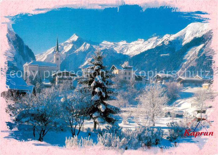 Kaprun AT Teilansicht mit Kirche