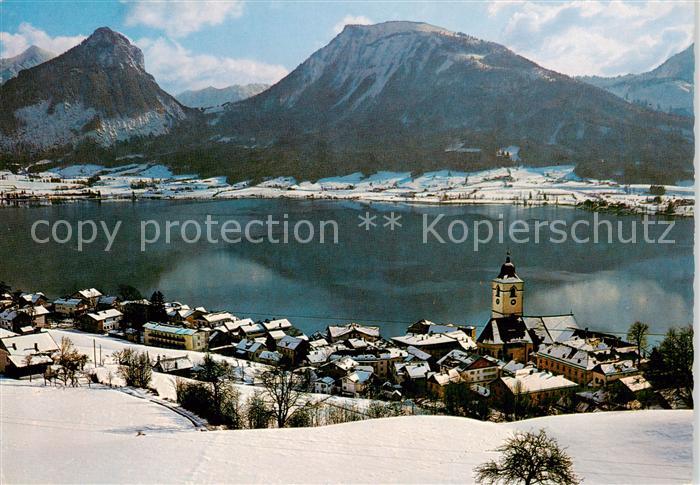 St Wolfgang Wolfgangsee mit Sparber und Bleckwand
