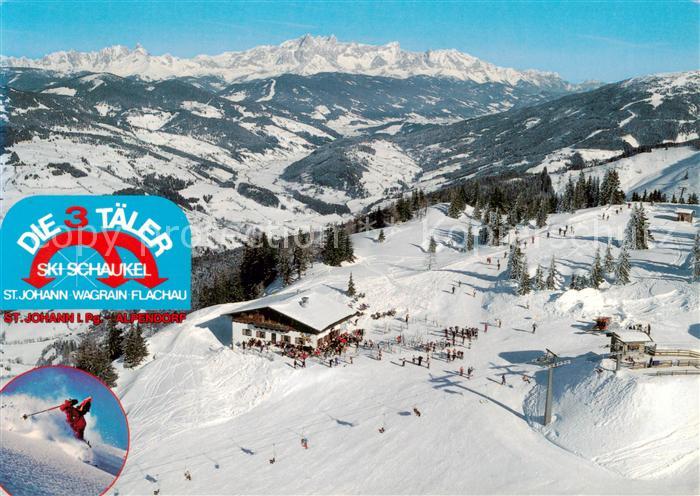 St Johann Pongau Die 3 Taeler Skischaukel St Johann Wagrain Flachau