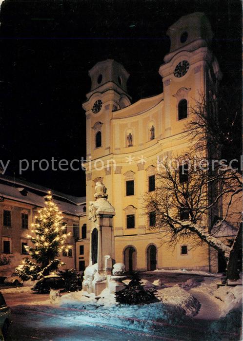 Mondsee Salzkammergut AT Pfarrkirche