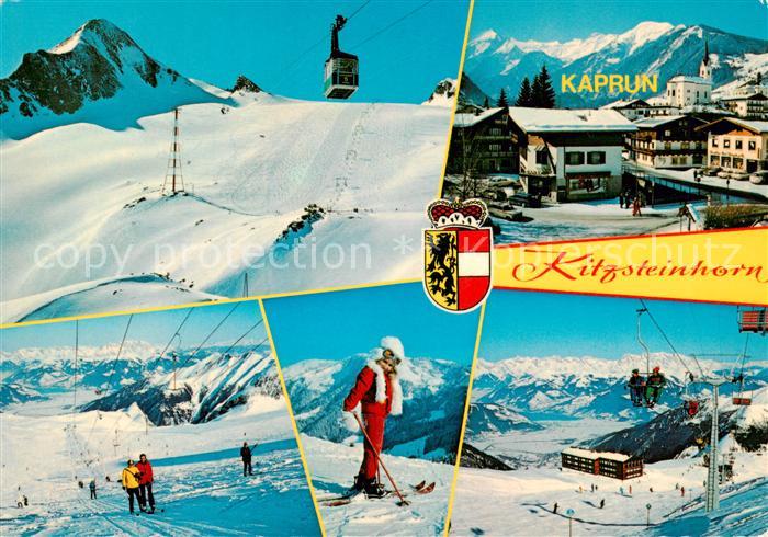 Kaprun AT Gletscherbahnen Kaprun mit Schmiedinger Gletscher Kitzsteinhorn Maisko