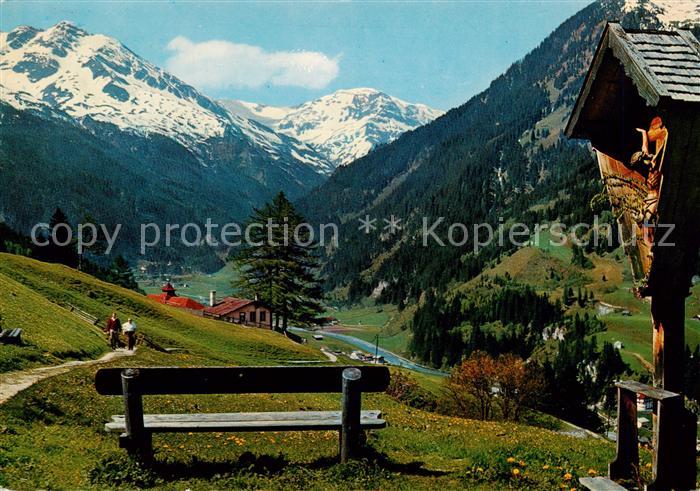 Badgastein AT Hoehenweg bei Windischgratzhoehe mit Radhausberg und Schareck
