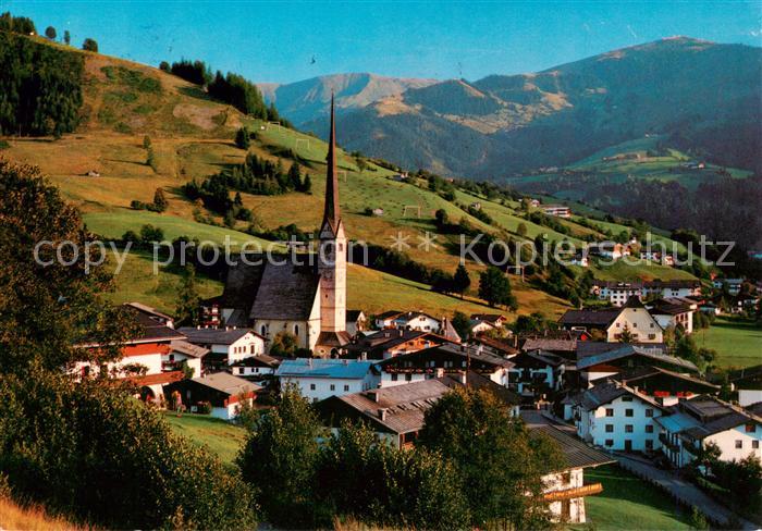 Maria Alm Steinernen Meer AT mit Blick zum Aberg Langeck