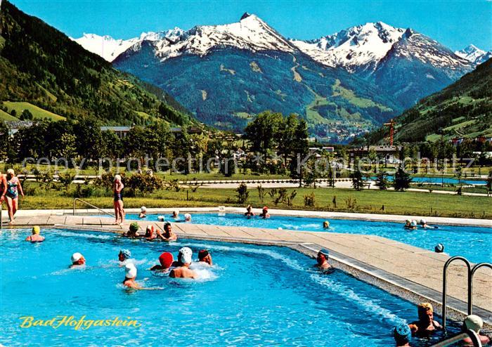 Bad Hofgastein AT Freibad mit Schwimmschleuse und Sportbecken
