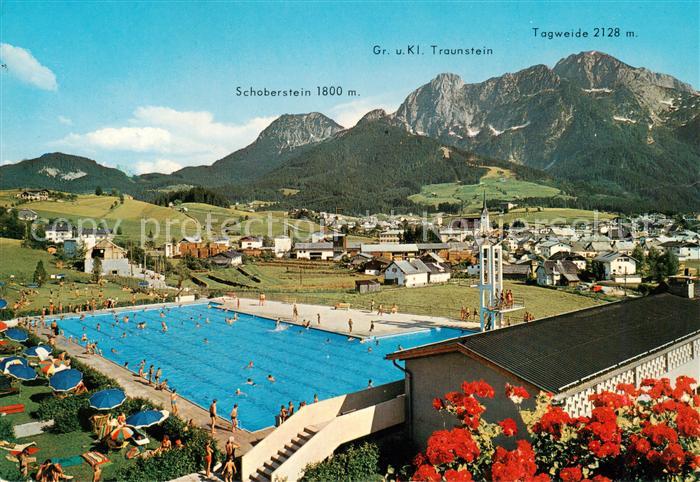 Abtenau AT Schwimmbad Schoberstein Gr und Kl Traunstein Tagweide