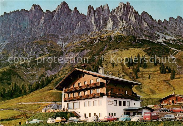 Muehlbach Hochkoenig AT Arthurhaus Gaststaette Mitterbergalpe
