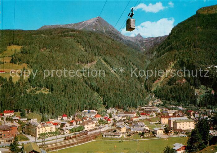 Badgastein AT mit Gondelbahn zum Stubnerkogel