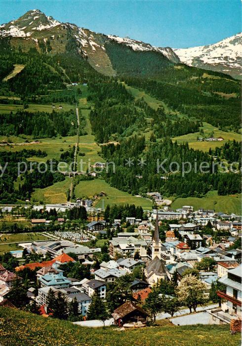 Bad Hofgastein AT mit Schlossalmbahn und Haitzingkogel