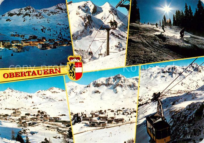 Obertauern AT Panorama Skilifte Seilbahn