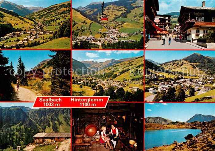 Saalbach -Hinterglemm AT Panorama Dorfstrasse Spielberghaus Zwoelferkogel Ossman