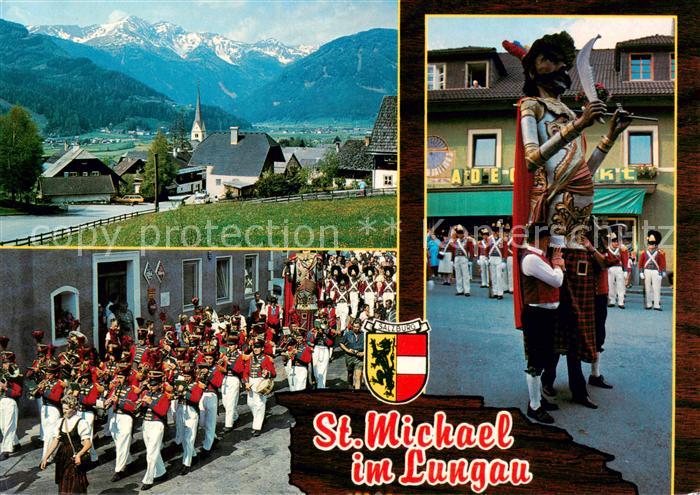 St Michael Lungau AT Panorama Festumzug