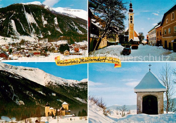 Mauterndorf AT Marktplatz Schloss Mauterndorf Evangelikreuz
