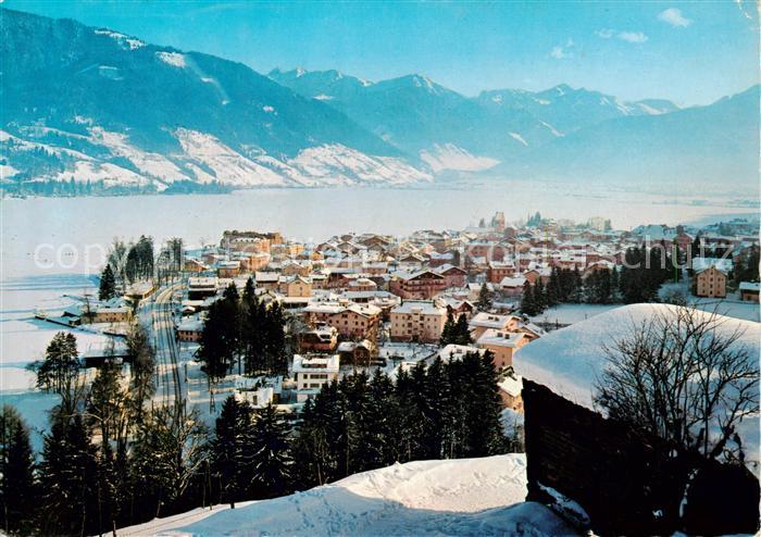 Zell See AT mit Hohen Tauern