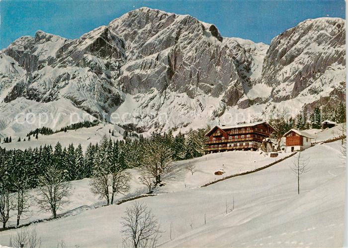 Muehlbach Hochkoenig AT Alpengasthof Bergheimat