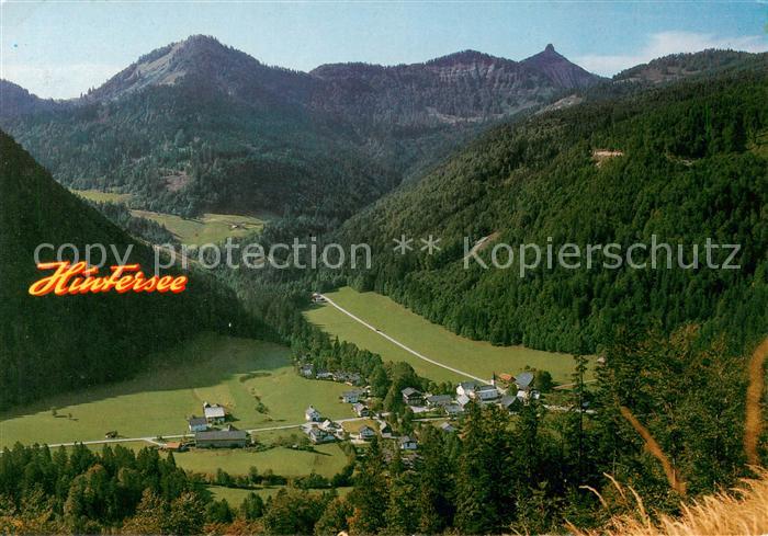 Hintersee Salzburg AT Panorama