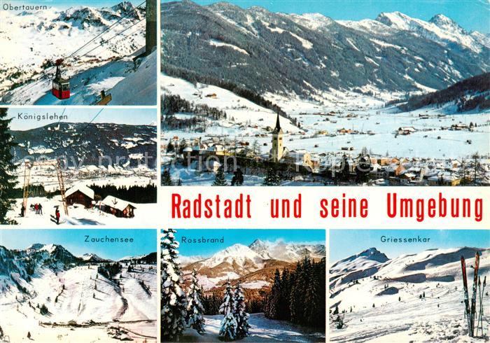 Radstadt AT Obertauern Koenigslehen Zauchensee Rossbrand Griessenkar Panorama