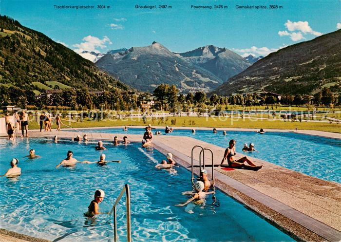 Hofgastein Bad AT Alpenthermalbad Hofgastein Thermalbecken Schleuse