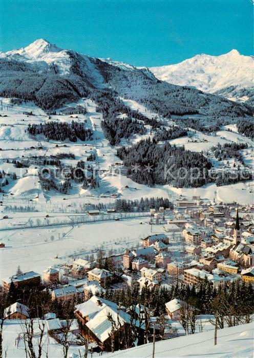 Bad Hofgastein AT mit Tuerchlwand Gamskogel und Hundskopf
