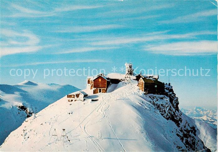 Rauris-Woerth AT Sonnblick Observatorium Fliegeraufnahme